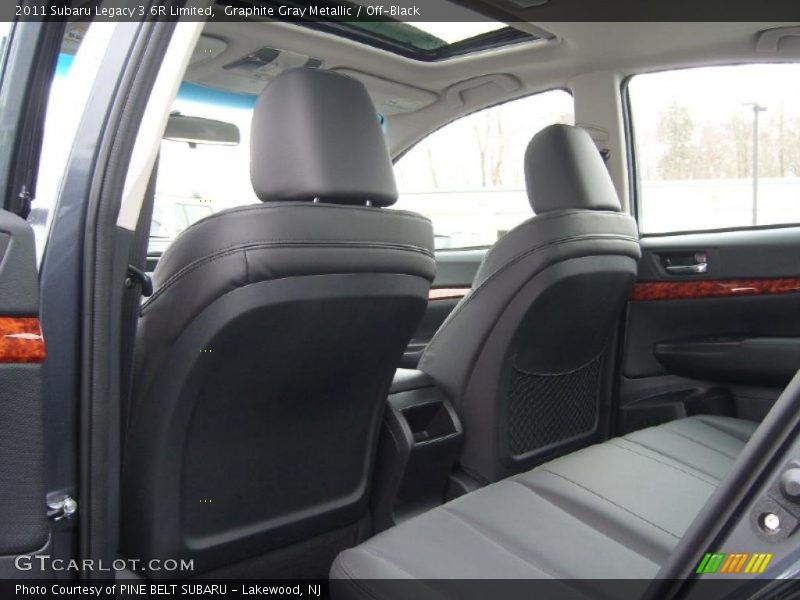 Graphite Gray Metallic / Off-Black 2011 Subaru Legacy 3.6R Limited