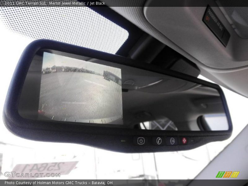 Merlot Jewel Metallic / Jet Black 2011 GMC Terrain SLE