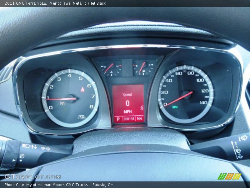 Merlot Jewel Metallic / Jet Black 2011 GMC Terrain SLE