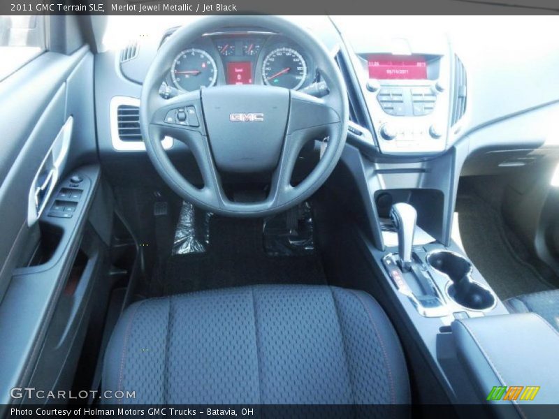 Merlot Jewel Metallic / Jet Black 2011 GMC Terrain SLE