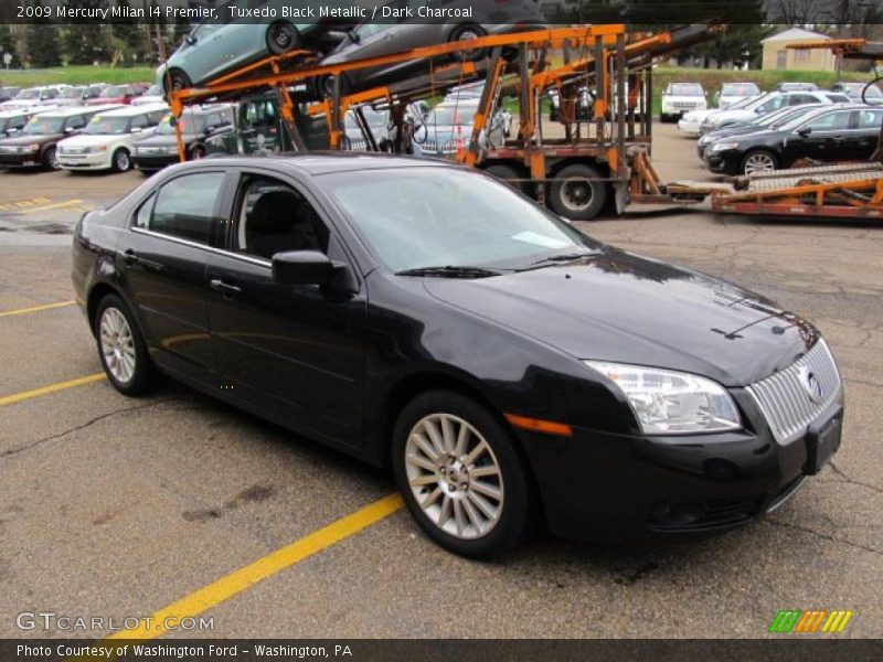 Tuxedo Black Metallic / Dark Charcoal 2009 Mercury Milan I4 Premier