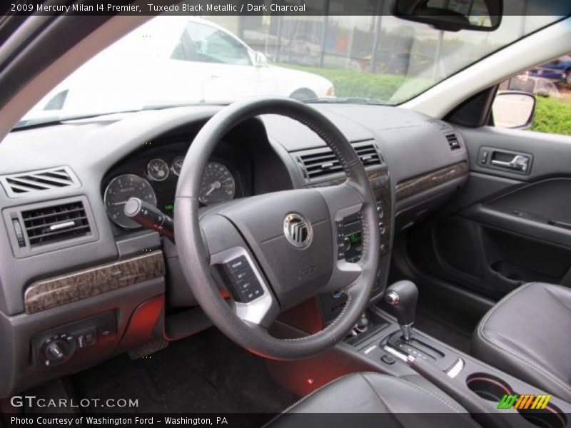  2009 Milan I4 Premier Dark Charcoal Interior