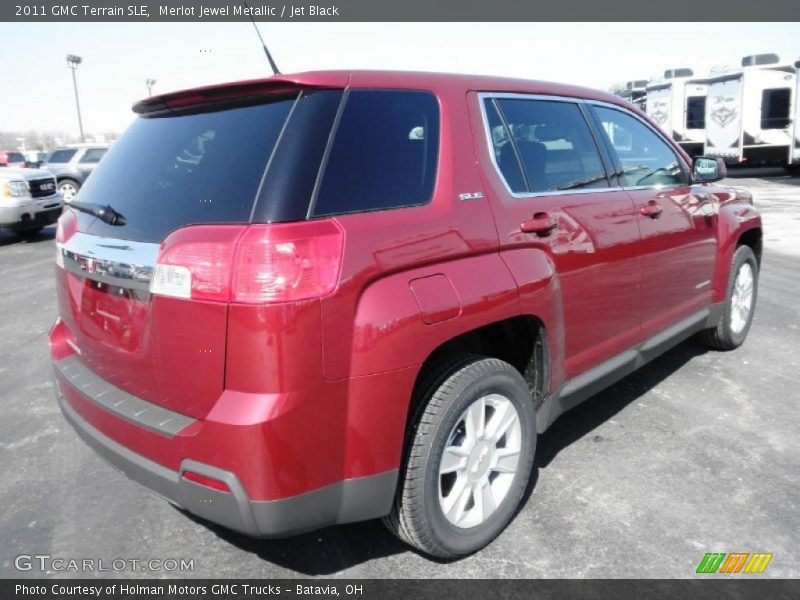 Merlot Jewel Metallic / Jet Black 2011 GMC Terrain SLE