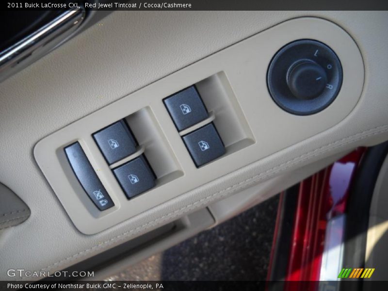 Red Jewel Tintcoat / Cocoa/Cashmere 2011 Buick LaCrosse CXL