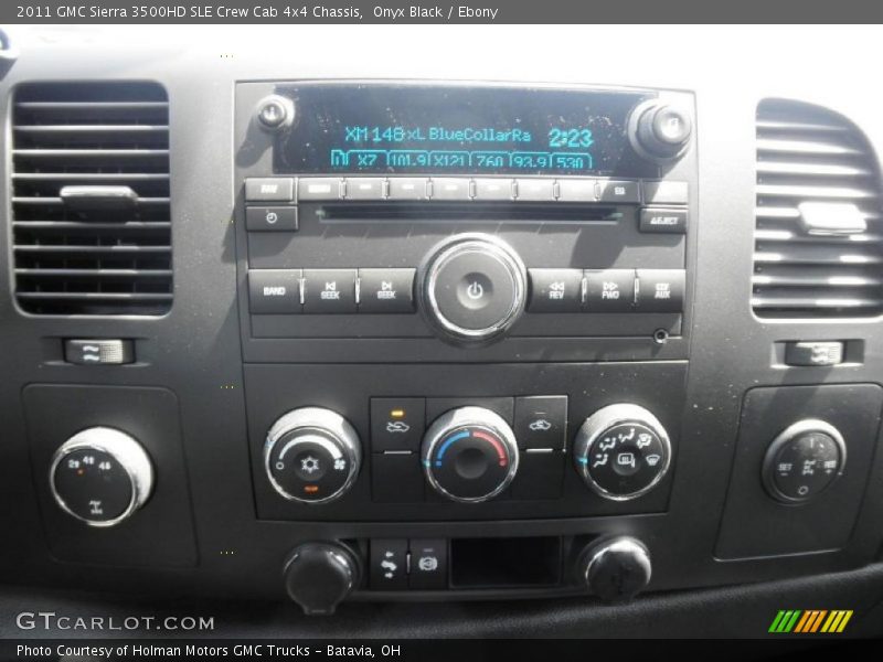 Controls of 2011 Sierra 3500HD SLE Crew Cab 4x4 Chassis