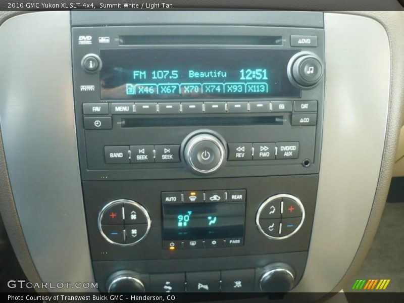 Summit White / Light Tan 2010 GMC Yukon XL SLT 4x4