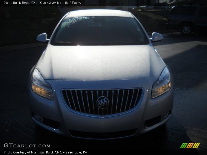 Quicksilver Metallic / Ebony 2011 Buick Regal CXL