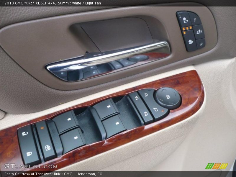 Summit White / Light Tan 2010 GMC Yukon XL SLT 4x4