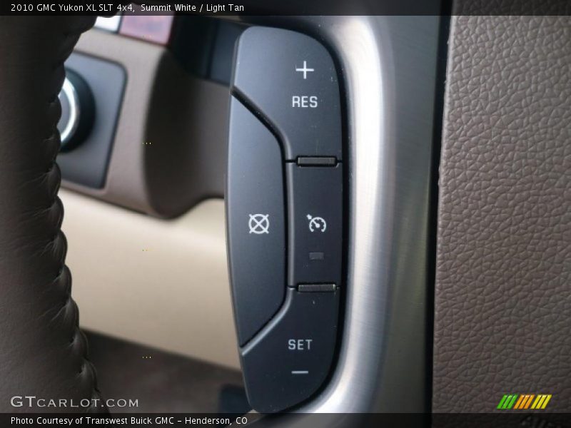 Summit White / Light Tan 2010 GMC Yukon XL SLT 4x4
