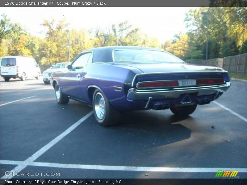 Plum Crazy / Black 1970 Dodge Challenger R/T Coupe