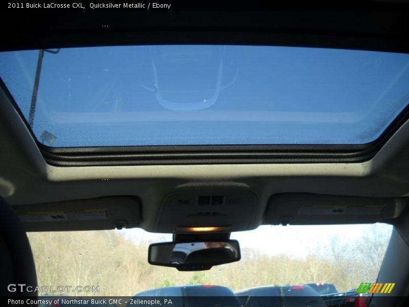 Quicksilver Metallic / Ebony 2011 Buick LaCrosse CXL