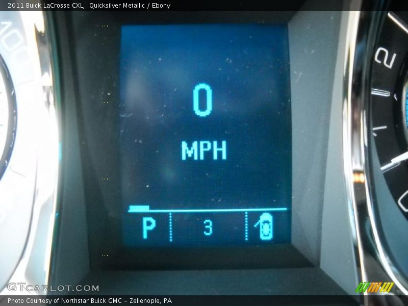 Quicksilver Metallic / Ebony 2011 Buick LaCrosse CXL