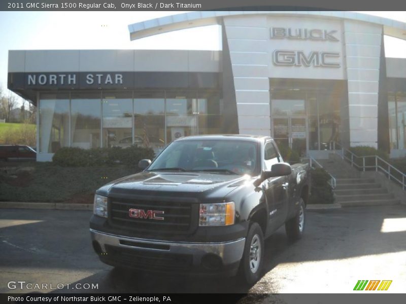 Onyx Black / Dark Titanium 2011 GMC Sierra 1500 Regular Cab