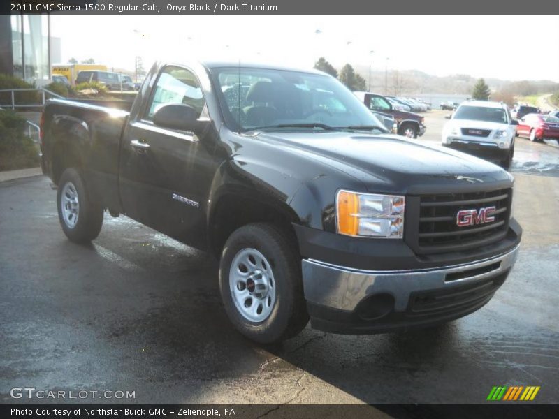 Onyx Black / Dark Titanium 2011 GMC Sierra 1500 Regular Cab