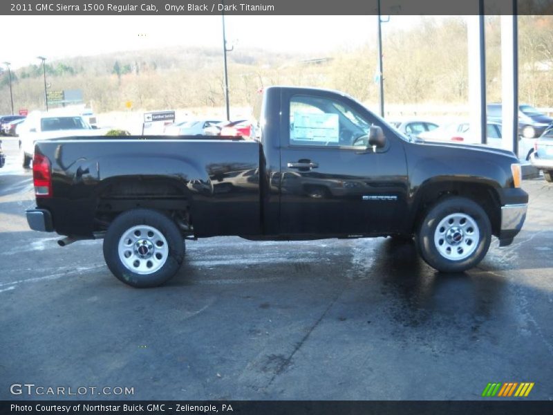 Onyx Black / Dark Titanium 2011 GMC Sierra 1500 Regular Cab