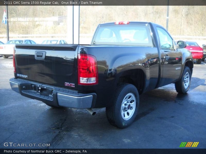 Onyx Black / Dark Titanium 2011 GMC Sierra 1500 Regular Cab
