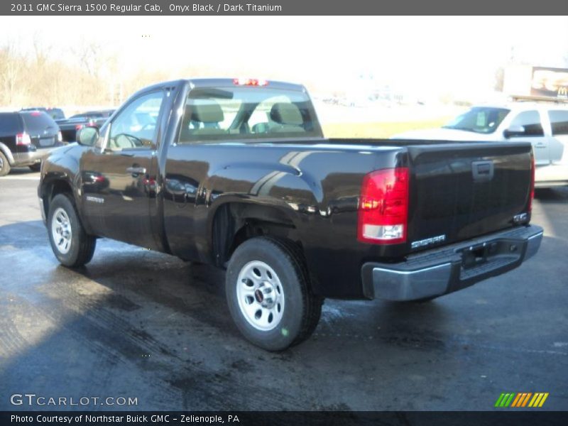 Onyx Black / Dark Titanium 2011 GMC Sierra 1500 Regular Cab