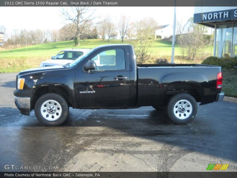 Onyx Black / Dark Titanium 2011 GMC Sierra 1500 Regular Cab