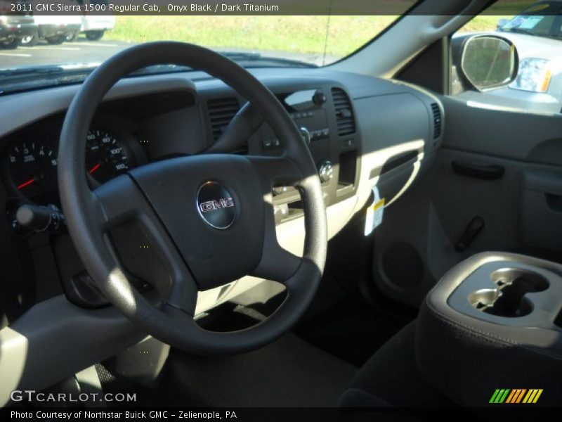 Onyx Black / Dark Titanium 2011 GMC Sierra 1500 Regular Cab