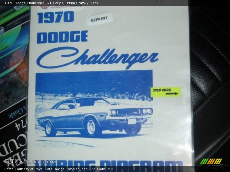 Books/Manuals of 1970 Challenger R/T Coupe