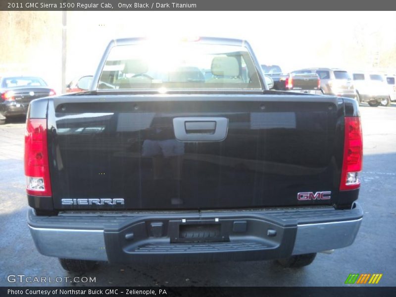 Onyx Black / Dark Titanium 2011 GMC Sierra 1500 Regular Cab