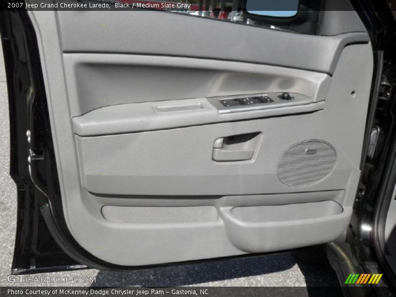 Black / Medium Slate Gray 2007 Jeep Grand Cherokee Laredo