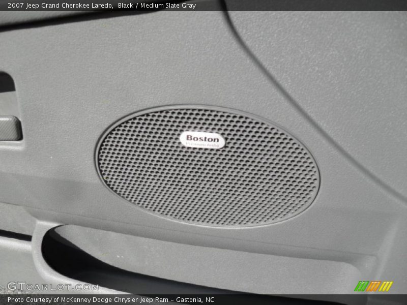 Black / Medium Slate Gray 2007 Jeep Grand Cherokee Laredo