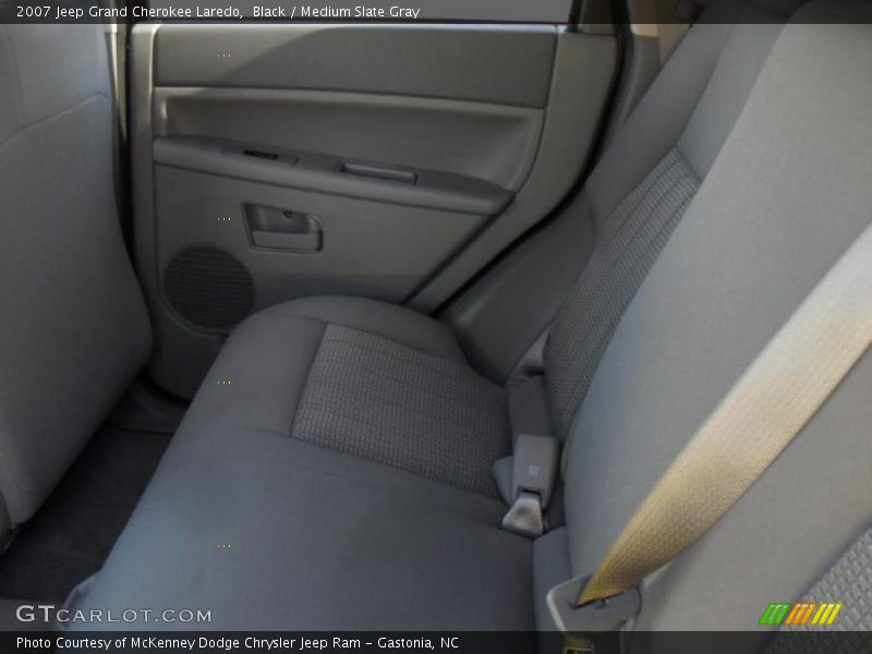 Black / Medium Slate Gray 2007 Jeep Grand Cherokee Laredo