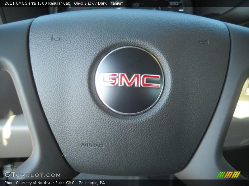 Onyx Black / Dark Titanium 2011 GMC Sierra 1500 Regular Cab