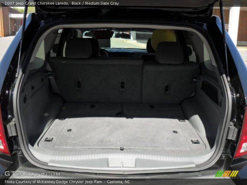 Black / Medium Slate Gray 2007 Jeep Grand Cherokee Laredo