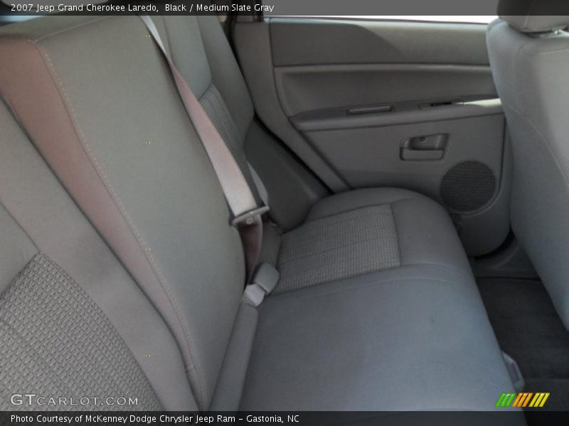 Black / Medium Slate Gray 2007 Jeep Grand Cherokee Laredo