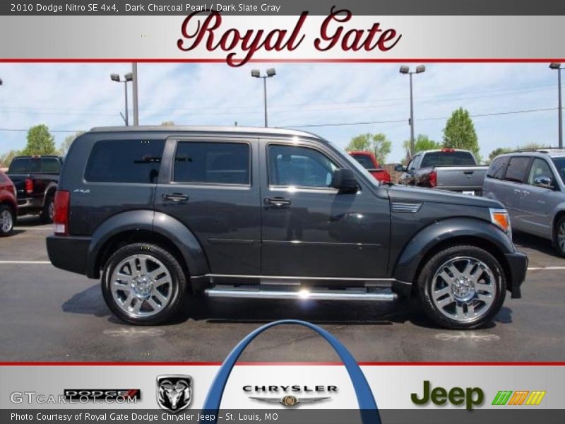 Dark Charcoal Pearl / Dark Slate Gray 2010 Dodge Nitro SE 4x4