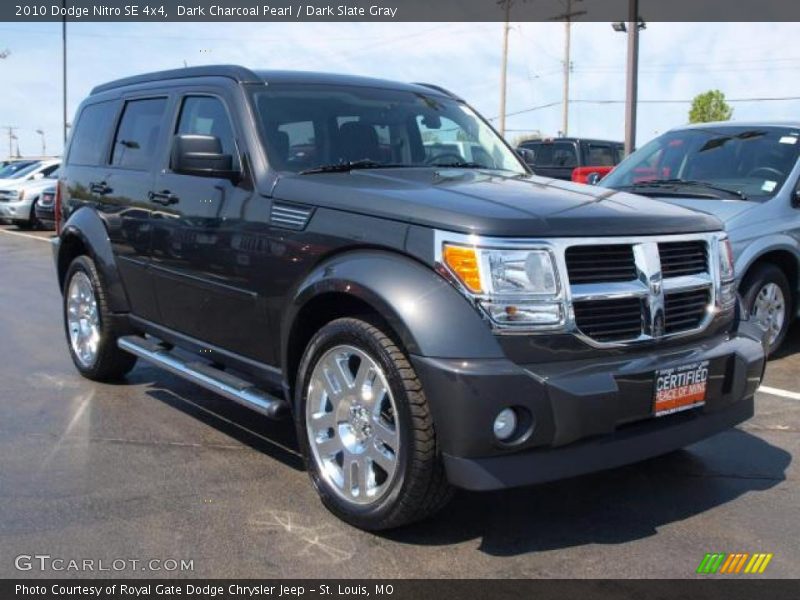 Dark Charcoal Pearl / Dark Slate Gray 2010 Dodge Nitro SE 4x4