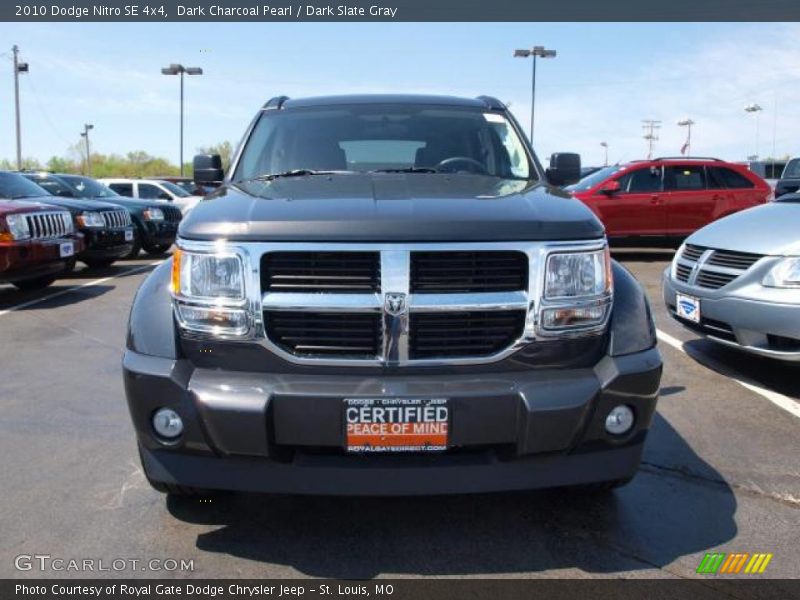 Dark Charcoal Pearl / Dark Slate Gray 2010 Dodge Nitro SE 4x4
