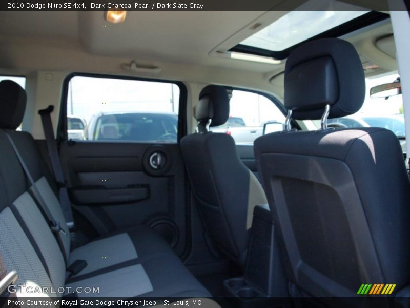 Dark Charcoal Pearl / Dark Slate Gray 2010 Dodge Nitro SE 4x4