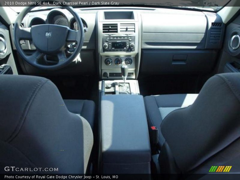 Dark Charcoal Pearl / Dark Slate Gray 2010 Dodge Nitro SE 4x4