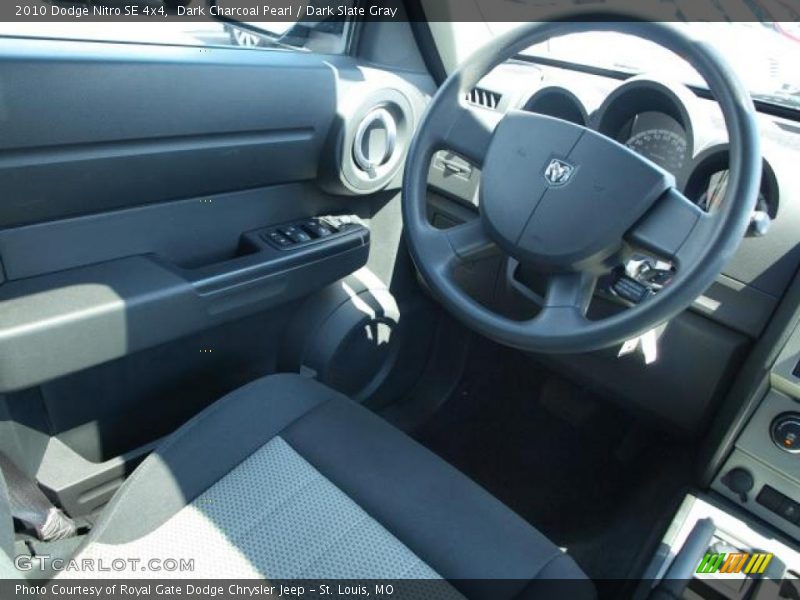 Dark Charcoal Pearl / Dark Slate Gray 2010 Dodge Nitro SE 4x4
