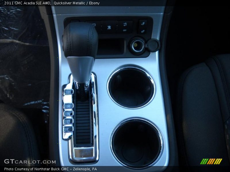 Quicksilver Metallic / Ebony 2011 GMC Acadia SLE AWD