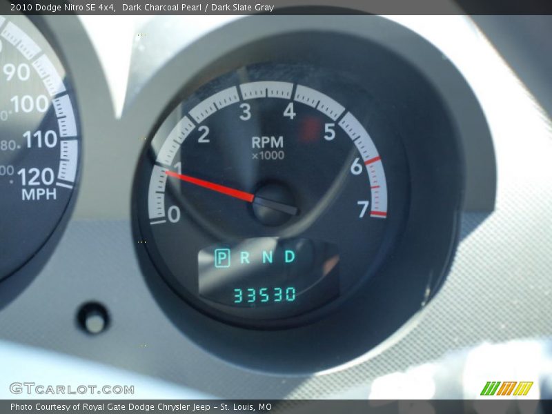 Dark Charcoal Pearl / Dark Slate Gray 2010 Dodge Nitro SE 4x4