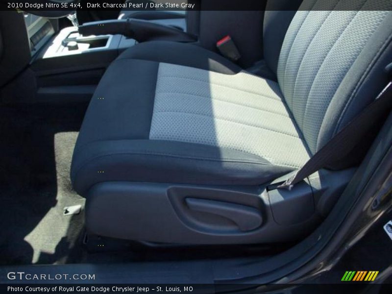 Dark Charcoal Pearl / Dark Slate Gray 2010 Dodge Nitro SE 4x4