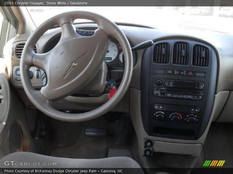 Stone White / Sandstone 2001 Chrysler Voyager