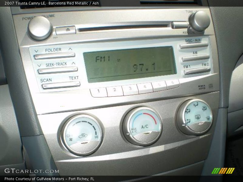 Barcelona Red Metallic / Ash 2007 Toyota Camry LE