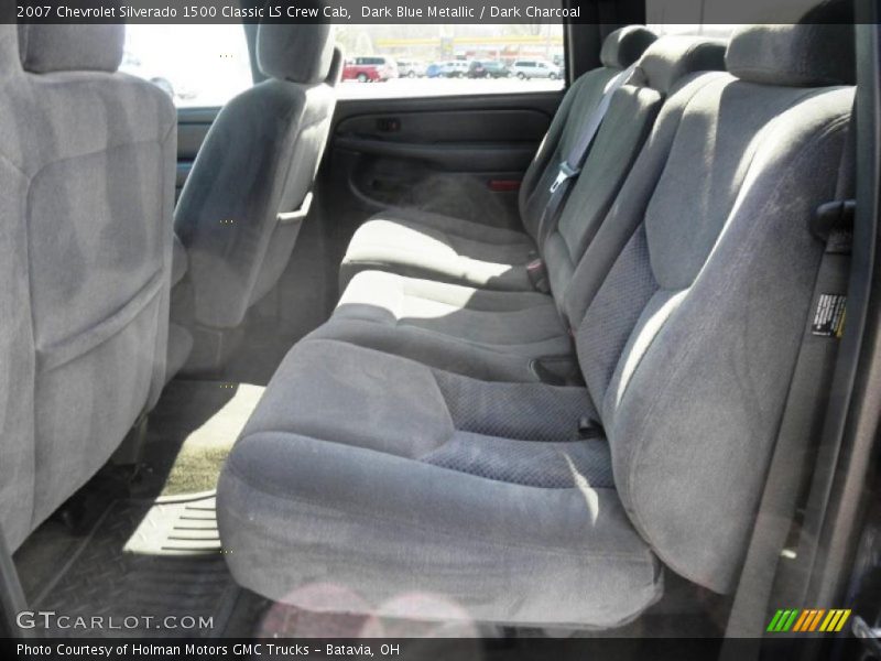 Dark Blue Metallic / Dark Charcoal 2007 Chevrolet Silverado 1500 Classic LS Crew Cab