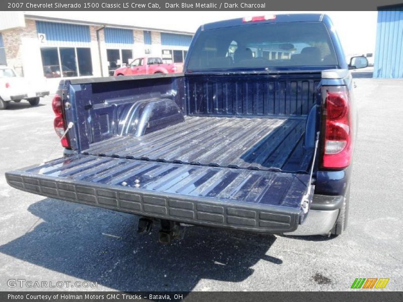 Dark Blue Metallic / Dark Charcoal 2007 Chevrolet Silverado 1500 Classic LS Crew Cab