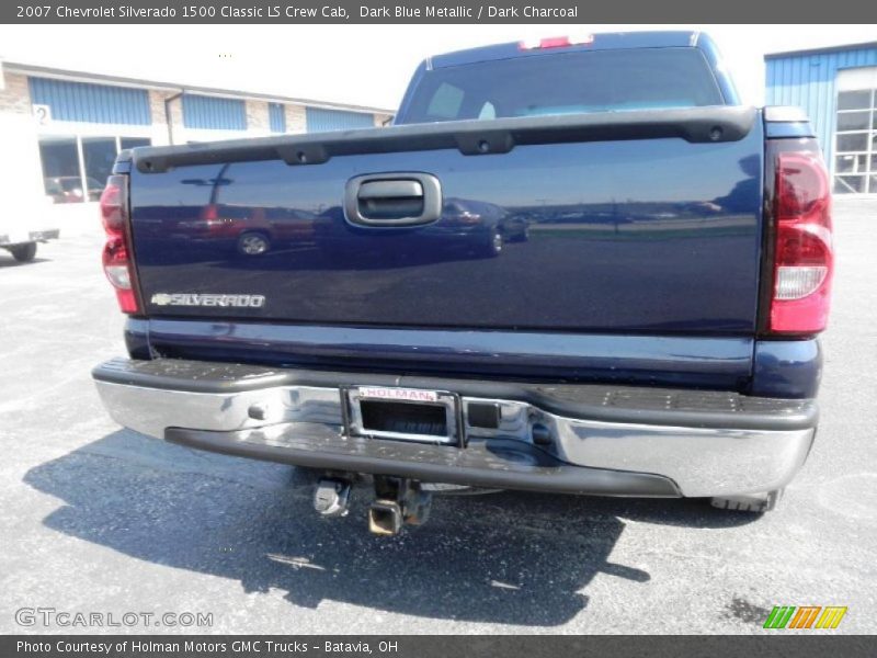Dark Blue Metallic / Dark Charcoal 2007 Chevrolet Silverado 1500 Classic LS Crew Cab