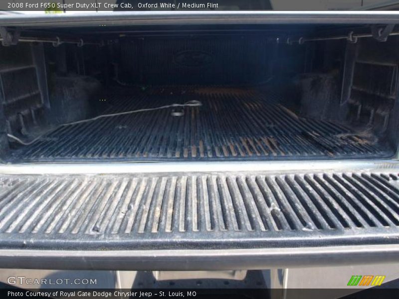 Oxford White / Medium Flint 2008 Ford F650 Super Duty XLT Crew Cab