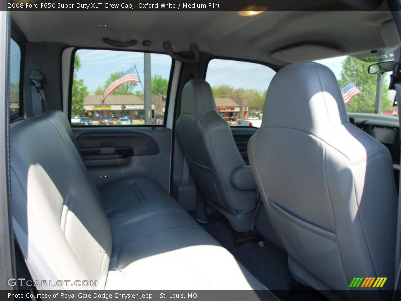  2008 F650 Super Duty XLT Crew Cab Medium Flint Interior