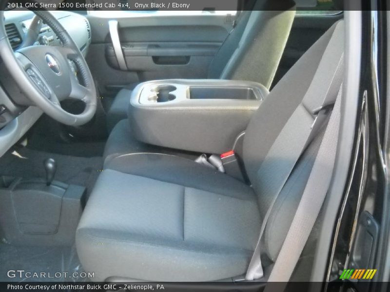 Onyx Black / Ebony 2011 GMC Sierra 1500 Extended Cab 4x4