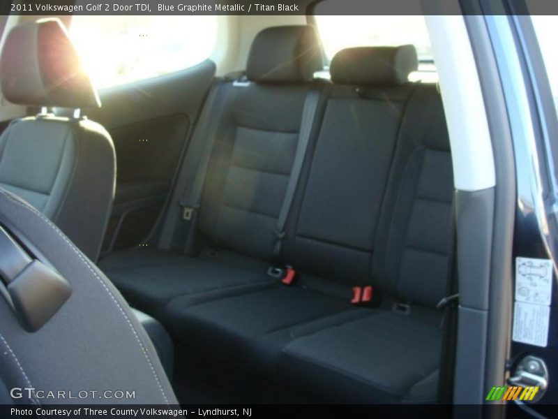 Blue Graphite Metallic / Titan Black 2011 Volkswagen Golf 2 Door TDI