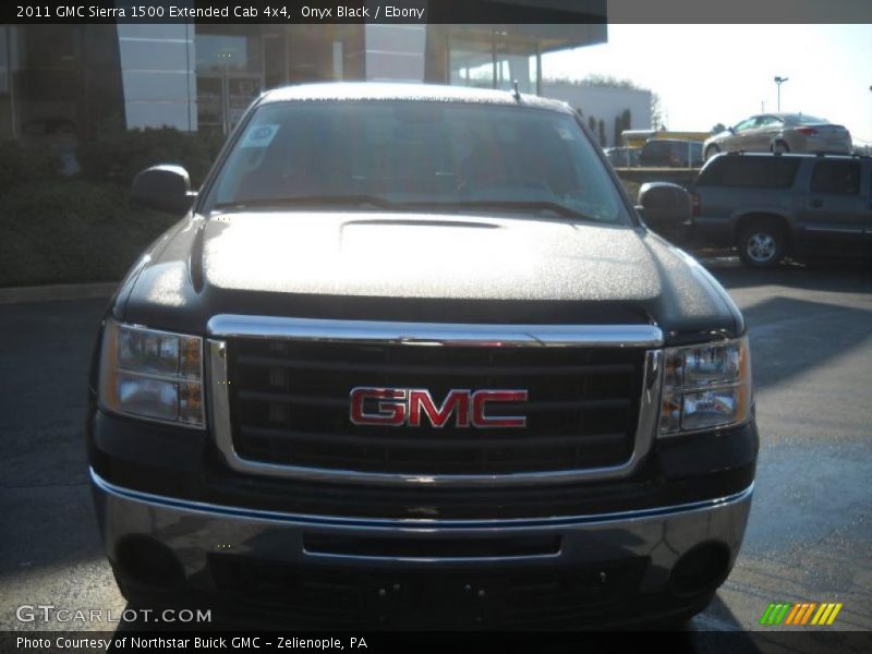 Onyx Black / Ebony 2011 GMC Sierra 1500 Extended Cab 4x4